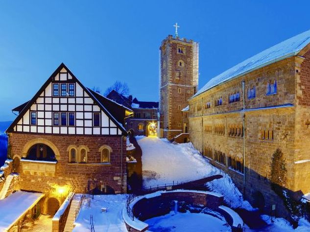 Wartburg im Winter, fotolia