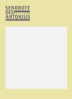 Sendbote des Heiliges Antonius